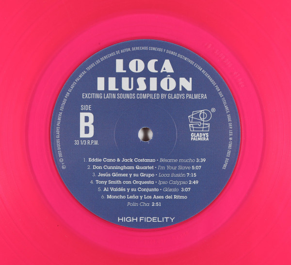 Various - Loca Ilusión, Exciting Latin Sounds Compiled by Gladys Palmera | Gladys Palmera (DGP003) - 2