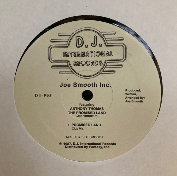 Joe Smooth Featuring Anthony Thomas / Sterling Void & Paris Brightledge - The Promised Land / It's All Right | D.J. International Records (DJ-905 / DJ-902) - main Joe Smooth Featuring Anthony Thomas / Sterling Void & Paris Brightledge - The Promised Land / It's All Right | D.J. International Records (DJ-905 / DJ-902) - main