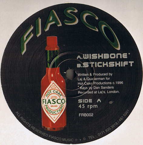 Laj & Quakerman - Wishbone | Fiasco Records (FRB 002) - main
