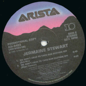 Jermaine Stewart - We Don't Have To Take Our Clothes Off | Arista (AD1-9423) - 4 Jermaine Stewart - We Don't Have To Take Our Clothes Off | Arista (AD1-9423) - 4