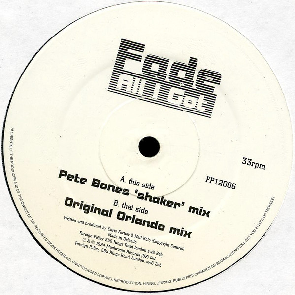 Fade - All I Got | Foreign Policy (FP12006)