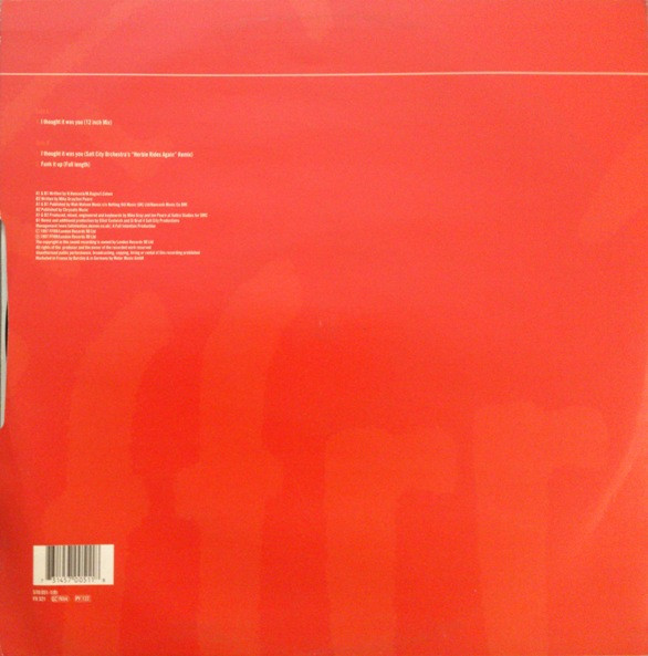 Sex-O-Sonique - I Thought It Was You | FFRR (FX 321) - 2