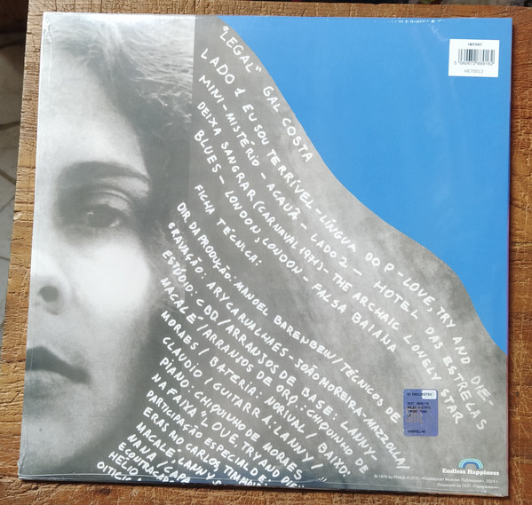 Gal Costa - Legal | Endless Happiness (HE70012) - 2