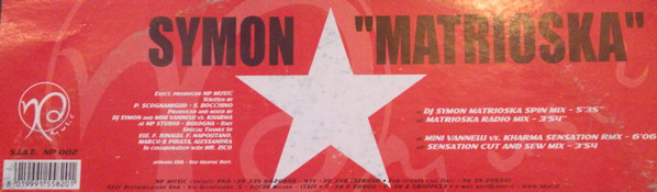 Symon - Matrioska | NP Music (NP 002)