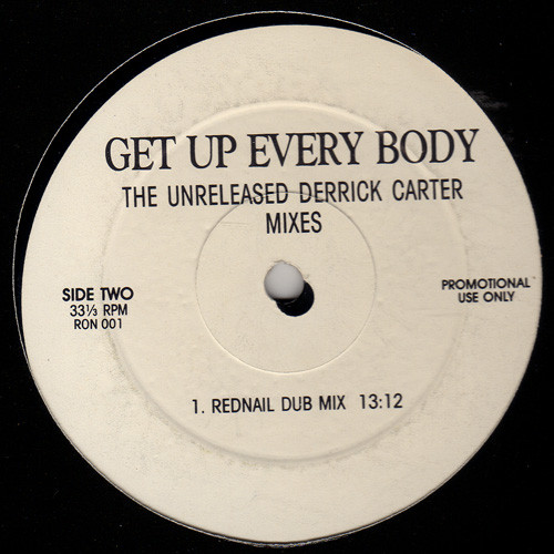 Byron Stingily - Get Up Every Body (The Unreleased Derrick Carter Mixes) | Not On Label (Byron Stingily) (RON 001) - 2