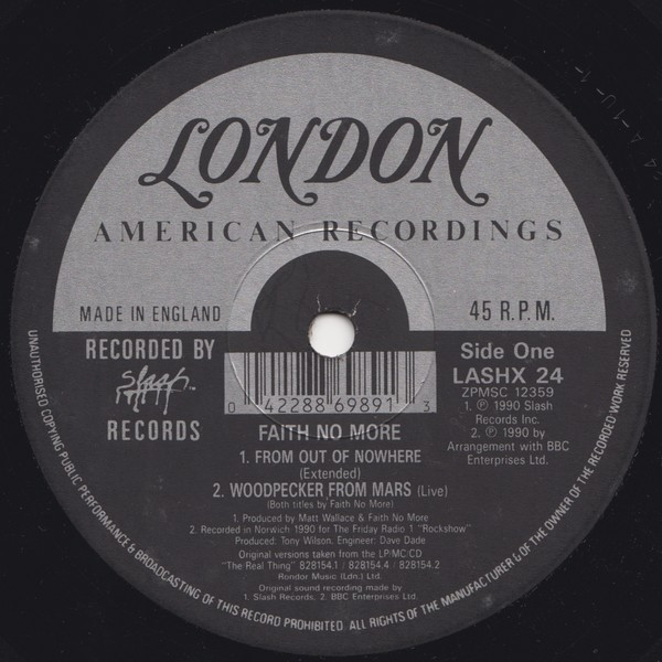 Faith No More - From Out Of Nowhere | Slash (LASHX 24) - 3 Faith No More - From Out Of Nowhere | Slash (LASHX 24) - 3