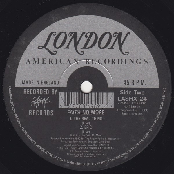 Faith No More - From Out Of Nowhere | Slash (LASHX 24) - 4 Faith No More - From Out Of Nowhere | Slash (LASHX 24) - 4