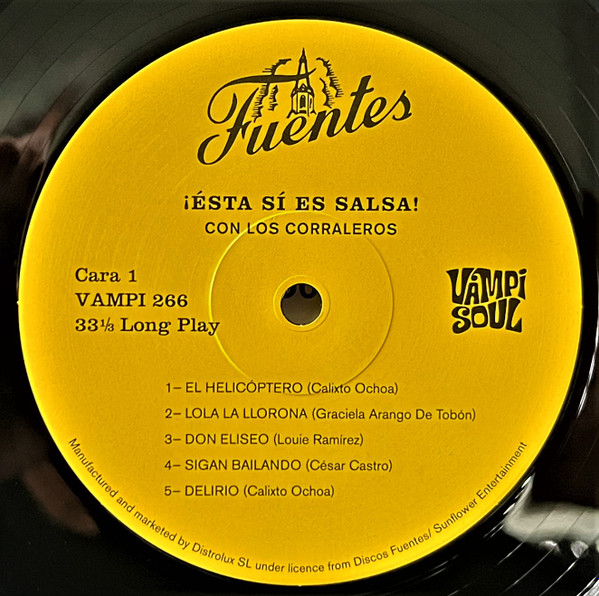 Los Corraleros De Majagual - Ésta Sí Es Salsa! | Vampi Soul (VAMPI 266) - 3