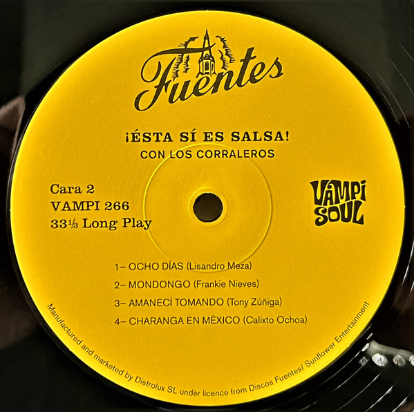 Los Corraleros De Majagual - Ésta Sí Es Salsa! | Vampi Soul (VAMPI 266) - 4