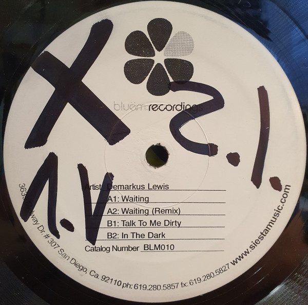 Demarkus Lewis - Waiting | Bluem Recordings (BLM010) Demarkus Lewis - Waiting | Bluem Recordings (BLM010)