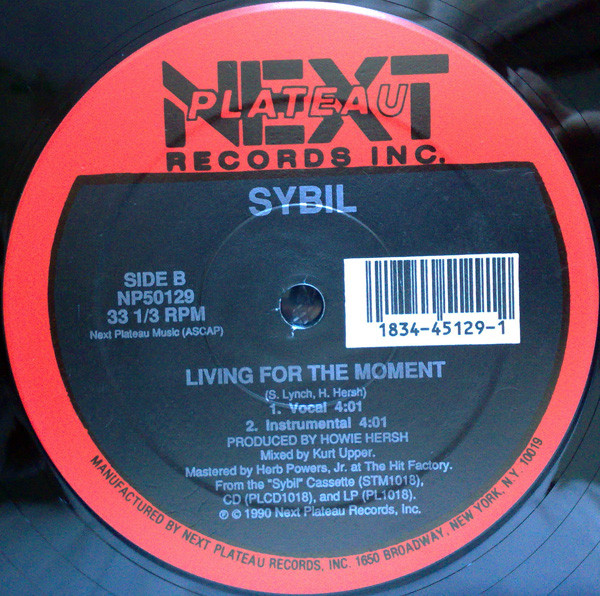 Sybil - Make It Easy On Me | Next Plateau Records Inc. (NP50129) - 2