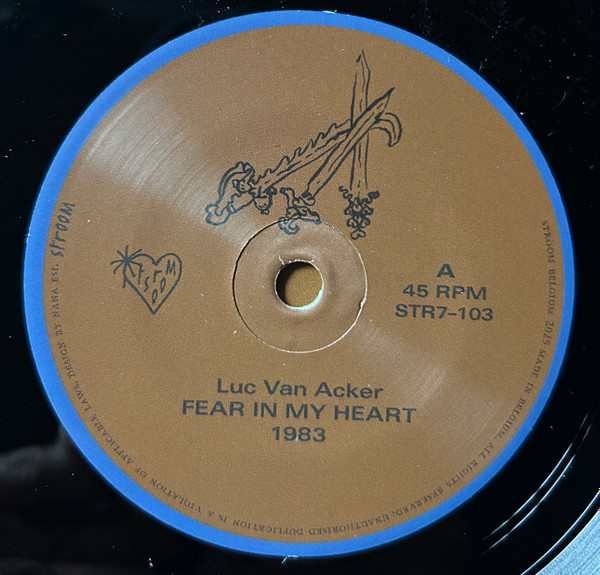 Luc Van Acker / Pas De Deux - The Fear In My Heart / Cardiocleptomanie | Stroom (STR7-103) - 2