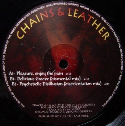 Chains & Leather - Pleasure, Enjoy The Pain | XSV Music (WL 004-5)