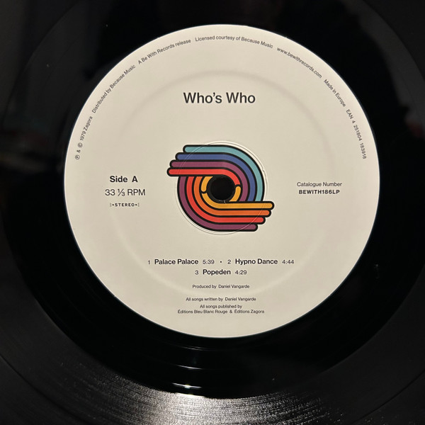 Who's Who - Who's Who | Be With Records (BEWITH186LP) - 3