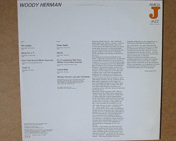 Woody Herman - Woody Herman | AMIGA (8 55 527) - 2