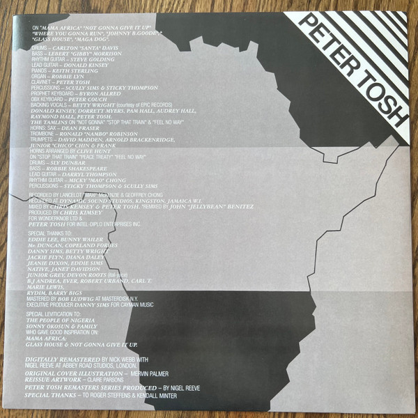 Peter Tosh - Mama Africa | Parlophone (266927) - 4 Peter Tosh - Mama Africa | Parlophone (266927) - 4