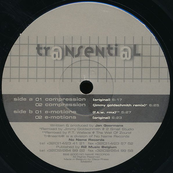 4-Traxx - Compression | Tr@nsenti@l (TR 6002) - 2