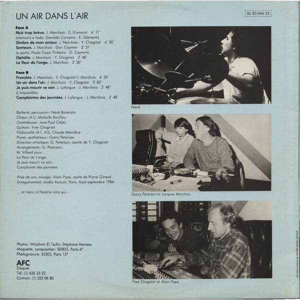 Jacques Marchais - Un Air Dans l'Air | AFC (06 85/MM 53) - 2