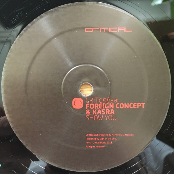 Foreign Concept & Kasra - Mob Justice / Show You | Critical Recordings (CRIT058) - 4