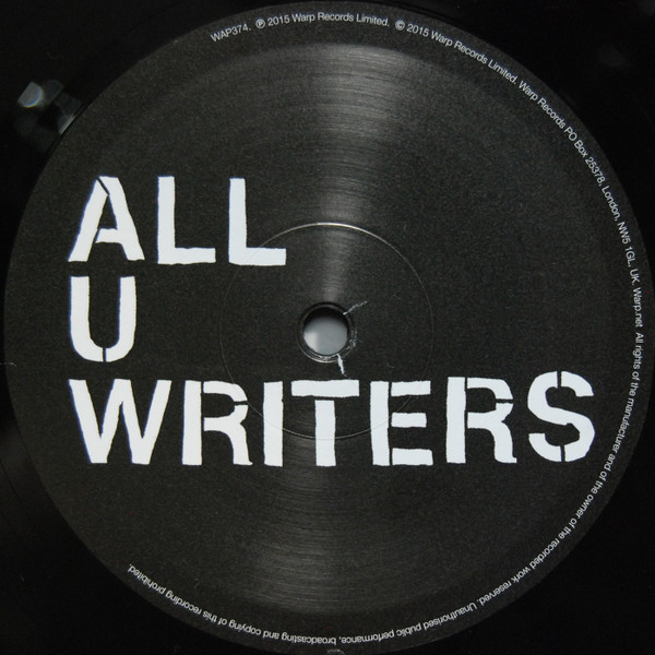 !!! - All U Writers / Gonna Guetta Stomp | Warp Records (WAP374) - 3 !!! - All U Writers / Gonna Guetta Stomp | Warp Records (WAP374) - 3