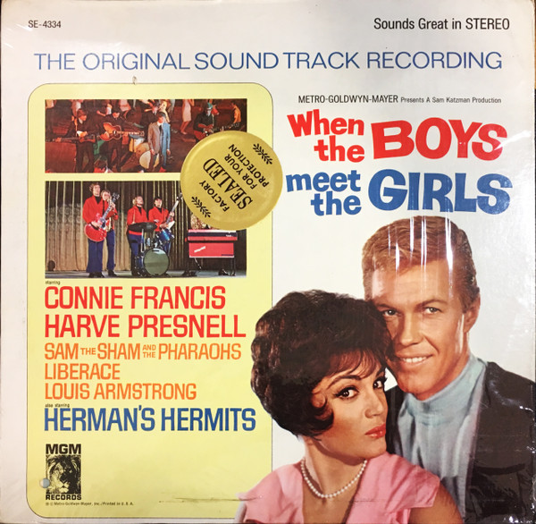 Various - When The Boys Meet The Girls - The Original Sound Track Recording | MGM Records (SE-4334) - main Various - When The Boys Meet The Girls - The Original Sound Track Recording | MGM Records (SE-4334) - main