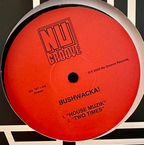 Bushwacka! - House Sounds, Vol. 2 | Nu Groove Records (NG 167) - 2