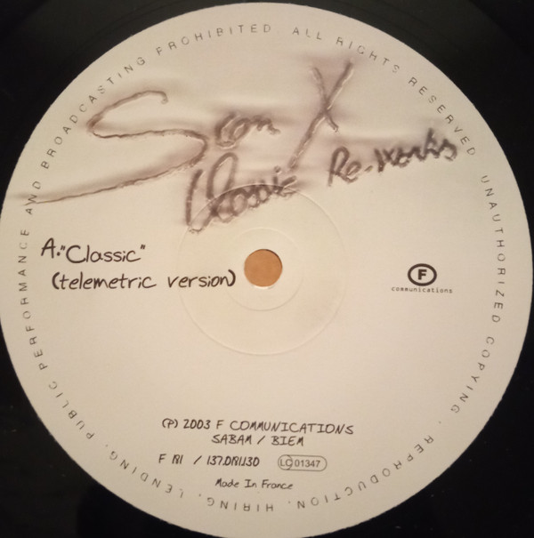 Scan X - Classic Re-Works | F Communications (F 181) - 5