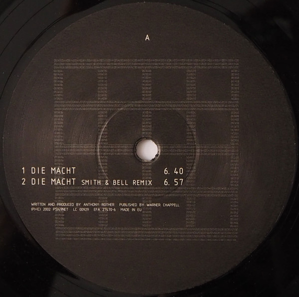 Anthony Rother - Die Macht | Psi49net (PSI020) - 2