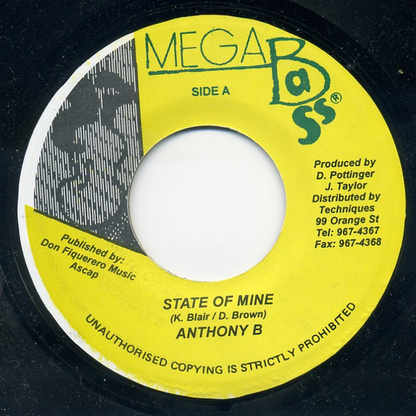 Anthony B - State Of Mine | Mega Bass (none)