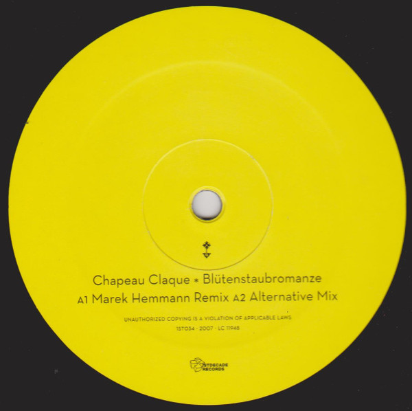 Chapeau Claque - Blütenstaubromanze | 1st Decade Records (1ST034) - 3