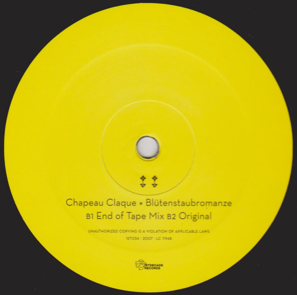 Chapeau Claque - Blütenstaubromanze | 1st Decade Records (1ST034) - 4