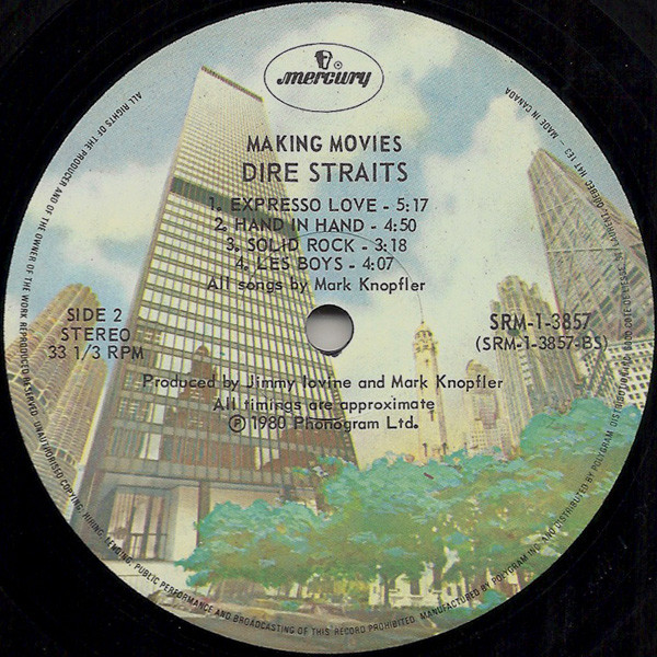 Dire Straits - Making Movies | Mercury (SRM-1-3857) - 3