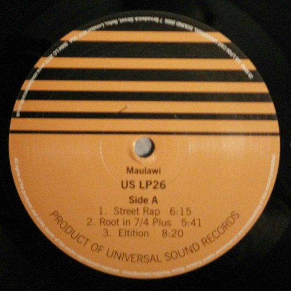 Maulawi - Maulawi | Universal Sound (US LP 26) - 3