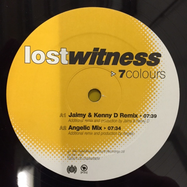 Lost Witness - 7 Colours | Ministry Of Sound (538.8015.130) - 2