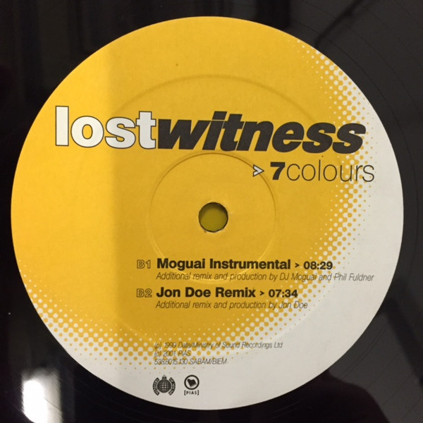 Lost Witness - 7 Colours | Ministry Of Sound (538.8015.130) - 3