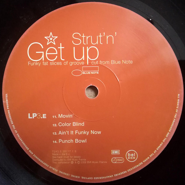 Various - Strut' N' Get Up - Funky Fat Slices Of Groove Cut From Blue Note | Blue Note (7243 5 38095 1 5) - 7
