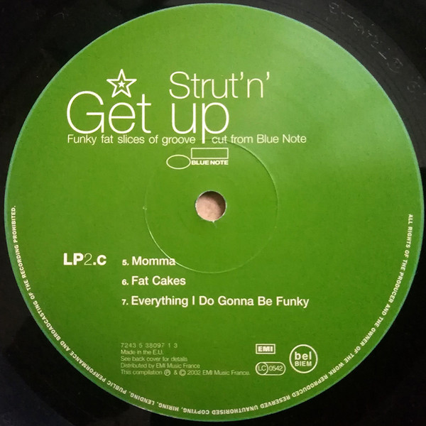Various - Strut' N' Get Up - Funky Fat Slices Of Groove Cut From Blue Note | Blue Note (7243 5 38095 1 5) - 5