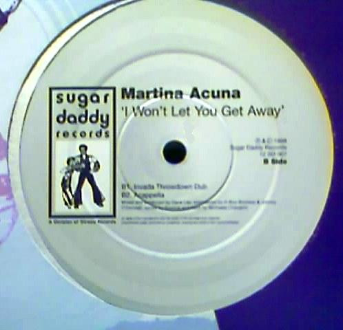 Martina Acuna - I Won't Let You Get Away | Sugar Daddy Records (12 SD 007)