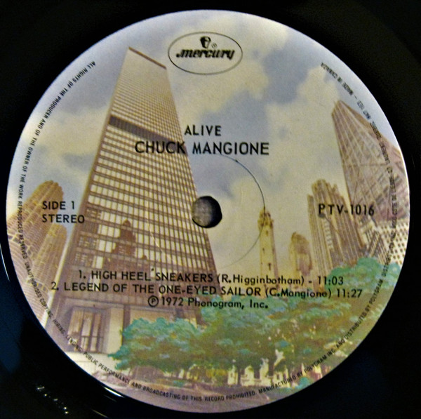 Chuck Mangione Quartet - Alive! | Mercury (PTV-1016) - 3