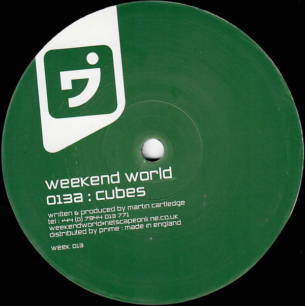 Weekend World - Cubes / Double Vision | Weekend World (WEEK 013) - main Weekend World - Cubes / Double Vision | Weekend World (WEEK 013) - main