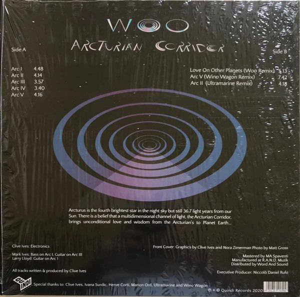 Woo - Arcturian Corridor | Quindi Records (QUI001) - 2