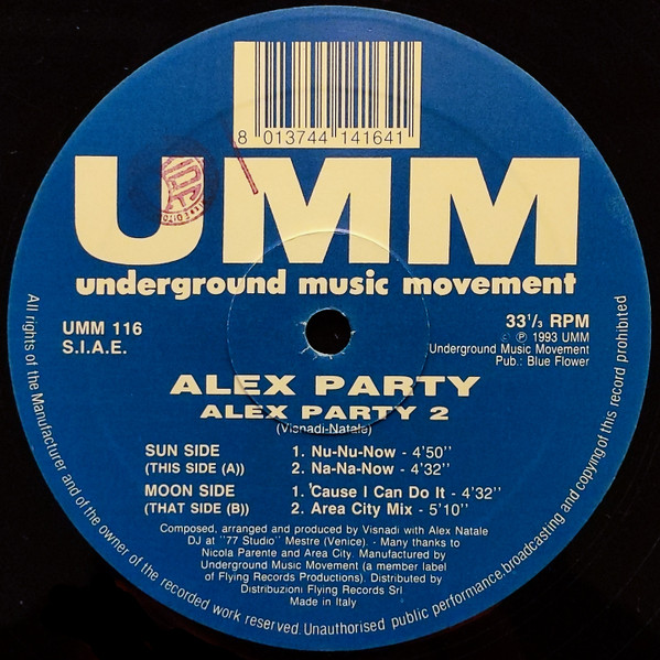 Alex Party - Alex Party 2 | UMM (UMM 116)