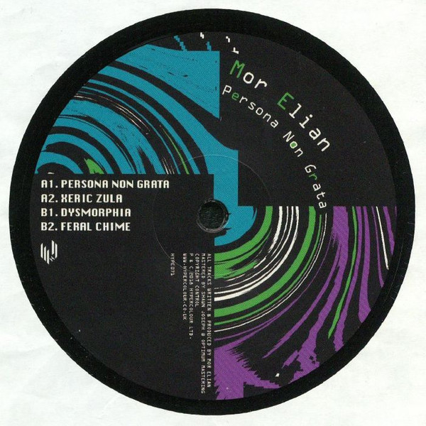 Mor Elian - Persona Non Grata | Hypercolour (HYPE071) - 2