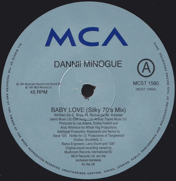 Dannii - Baby Love | MCA Records (MCST 1580) - 3