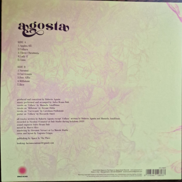 Agosta - Agosta | Space Echo Records (SELP803) - 2 Agosta - Agosta | Space Echo Records (SELP803) - 2