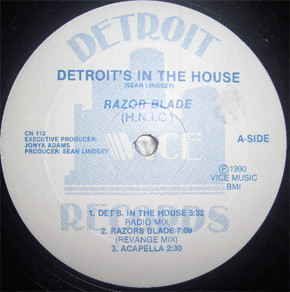 Razor Blade (H.N.I.C.) - Detroit's In The House | Detroit Records (CN 112)