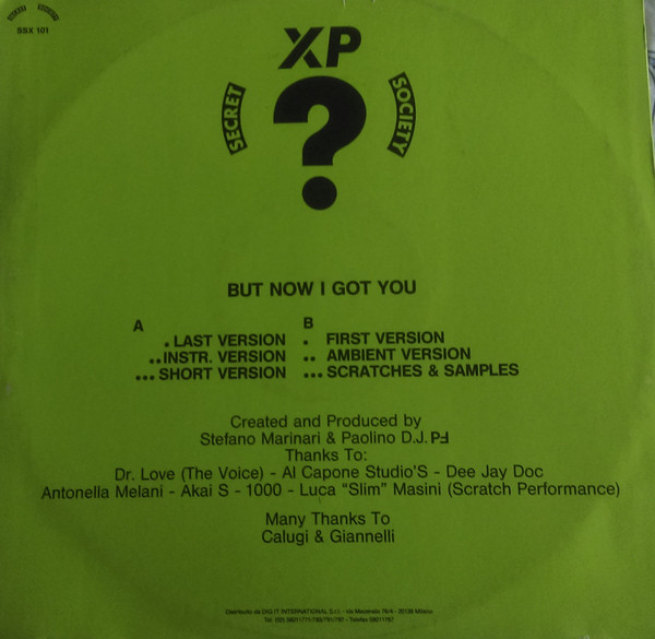 Paoliño & Stefano Marinari - But Now I Got You | Secret Society (SSX 101) - 2 Paoliño & Stefano Marinari - But Now I Got You | Secret Society (SSX 101) - 2