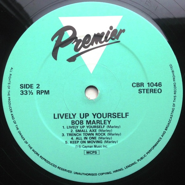 Bob Marley - Lively Up Yourself | Premier (CBR 1046) - 4
