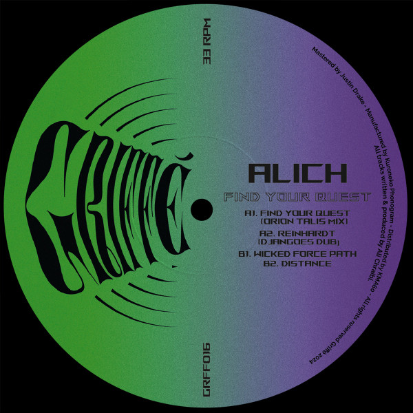 Alich - Find Your Quest | Griffé (GRFF016) - main