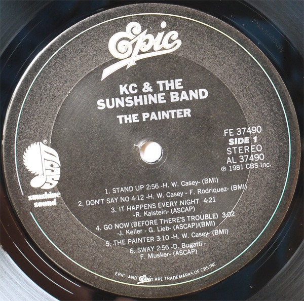KC & The Sunshine Band - The Painter | Epic (FE 37490) - 2 KC & The Sunshine Band - The Painter | Epic (FE 37490) - 2